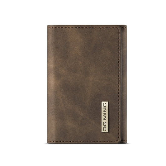 DG.MING M1 Series 3-Fold Multi Card Wallet(Coffee) by DG.MING
