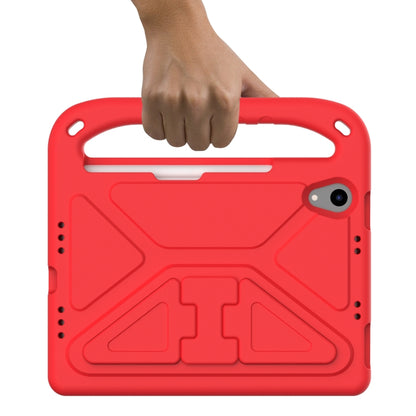 For iPad mini 2024 / mini 6 Handle Portable EVA Shockproof Tablet Case with Triangle Holder(Red) - iPad mini 6 Cases by buy2fix | Online Shopping UK | buy2fix