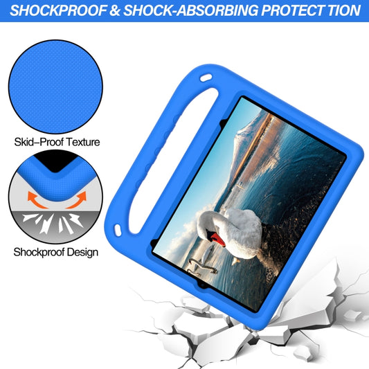For iPad mini 2024 / mini 6 Handle Portable EVA Shockproof Tablet Case with Triangle Holder(Blue) - iPad mini 6 Cases by buy2fix | Online Shopping UK | buy2fix