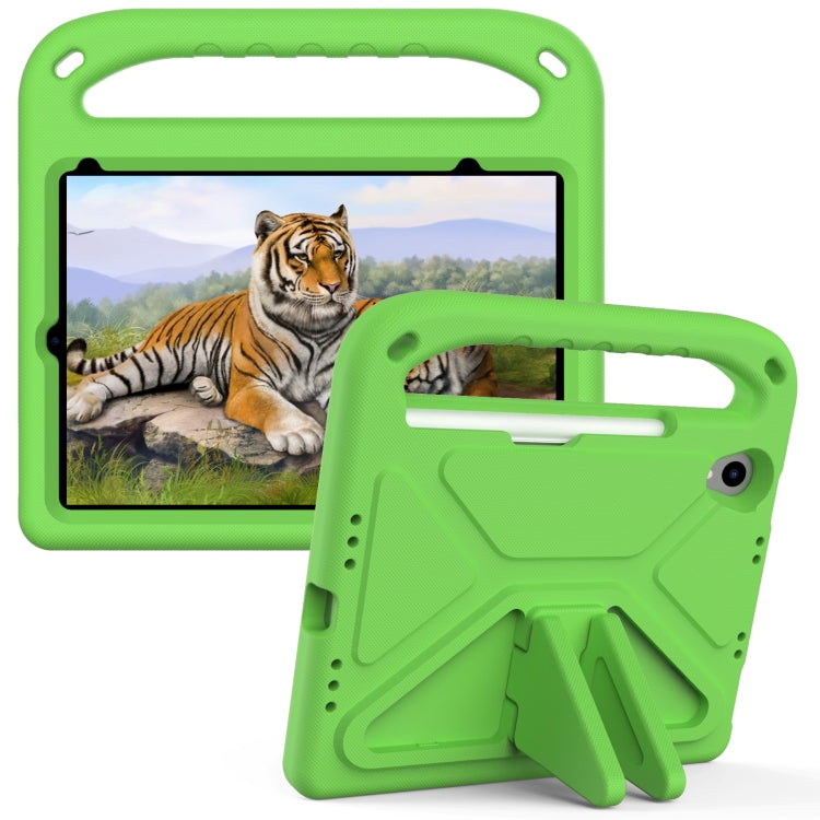 For iPad mini 2024 / mini 6 Handle Portable EVA Shockproof Tablet Case with Triangle Holder(Green) - iPad mini 6 Cases by buy2fix | Online Shopping UK | buy2fix