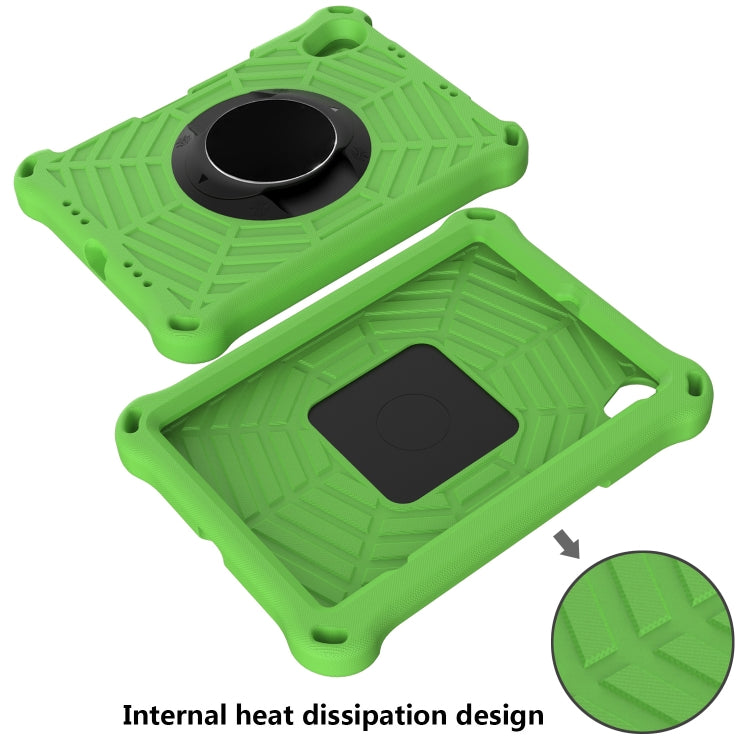 For iPad mini 2024 / mini 6 Spider King EVA Tablet Case with Shoulder Strap & Holder & Pen Slot(Green) - iPad mini 6 Cases by buy2fix | Online Shopping UK | buy2fix