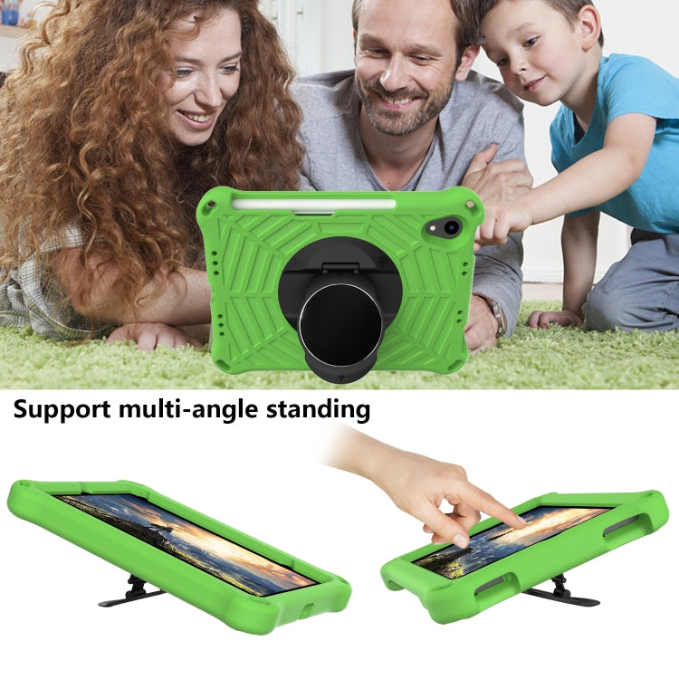 For iPad mini 2024 / mini 6 Spider King EVA Tablet Case with Shoulder Strap & Holder & Pen Slot(Green) - iPad mini 6 Cases by buy2fix | Online Shopping UK | buy2fix