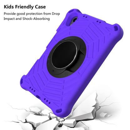 For iPad mini 2024 / mini 6 Spider King EVA Tablet Case with Shoulder Strap & Holder & Pen Slot(Purple) - iPad mini 6 Cases by buy2fix | Online Shopping UK | buy2fix