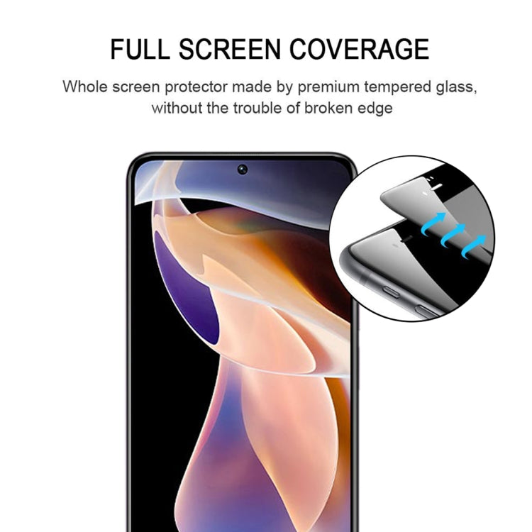 For Xiaomi Redmi Note 11 Pro / 11 Pro+ 25 PCS Full Glue Full Screen Tempered Glass Film -  by PINWUYO | Online Shopping UK | buy2fix