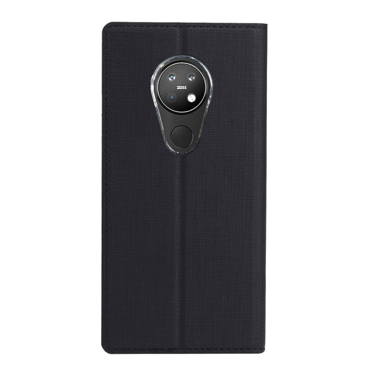 For Nokia 6.2 & 7.2 ViLi Shockproof TPU + PU Horizontal Flip Protective Case with Card Slot & Holder(Black) - Nokia Cases by ViLi | Online Shopping UK | buy2fix