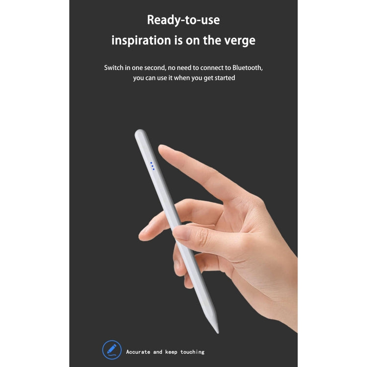 JT17 Universal Active Capacitive Pen for Mobile Phones and Tablets(White) - Stylus Pen by buy2fix | Online Shopping UK | buy2fix