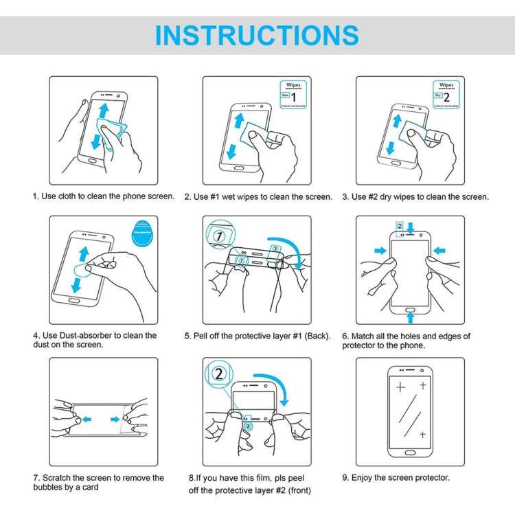 For readboy C18 9H 2.5D Explosion-proof Tempered Tablet Glass Film - Others by buy2fix | Online Shopping UK | buy2fix