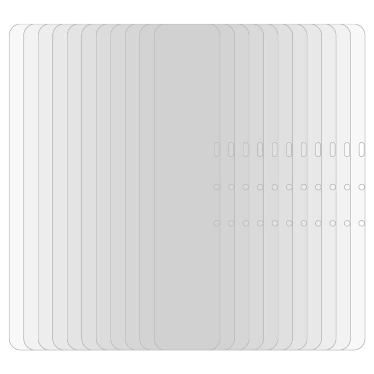 For readboy C18 75 PCS 9H 2.5D Explosion-proof Tempered Tablet Glass Film - Others by buy2fix | Online Shopping UK | buy2fix