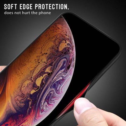 For iPhone SE 2022 / SE 2020 / 8 / 7 Texture Gradient Glass Protective Case(Blue) - iPhone SE 2022 / 2020 / 8 / 7 Cases by LC.IMEEKE | Online Shopping UK | buy2fix