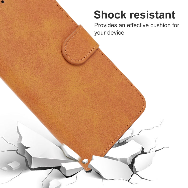 Leather Phone Case For Blackview A60 Pro(Brown) - More Brand by buy2fix | Online Shopping UK | buy2fix