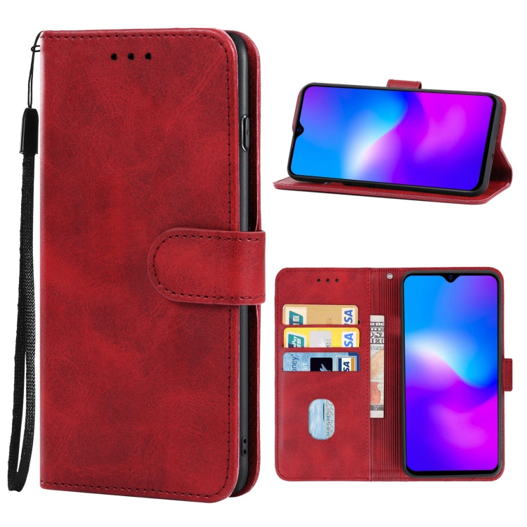 Leather Phone Case For Blackview A60 Pro(Red) - More Brand by buy2fix | Online Shopping UK | buy2fix