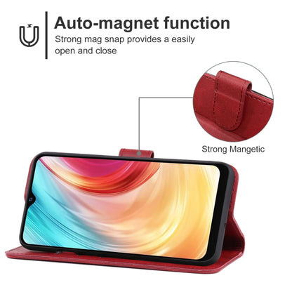 Leather Phone Case For Blackview A80(Red) - More Brand by buy2fix | Online Shopping UK | buy2fix