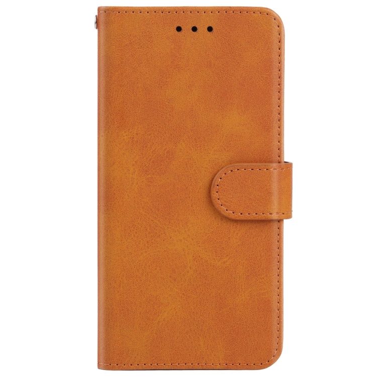 Leather Phone Case For Ulefone Note 8P / Note 8(Brown) - Ulefone Cases by buy2fix | Online Shopping UK | buy2fix