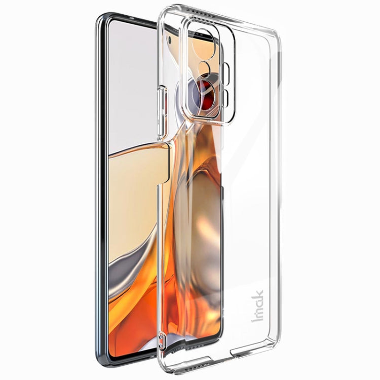 For Xiaomi Mi 11T / Mi 11T Pro IMAK Wing II Pro Series Wear-resisting Crystal Phone Protective Case(Transparent) - Xiaomi Cases by imak | Online Shopping UK | buy2fix