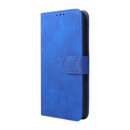 For Blackview Oscal C20 Solid Color Skin Feel Magnetic Buckle Horizontal Flip PU Phone Case(Blue) - More Brand by buy2fix | Online Shopping UK | buy2fix