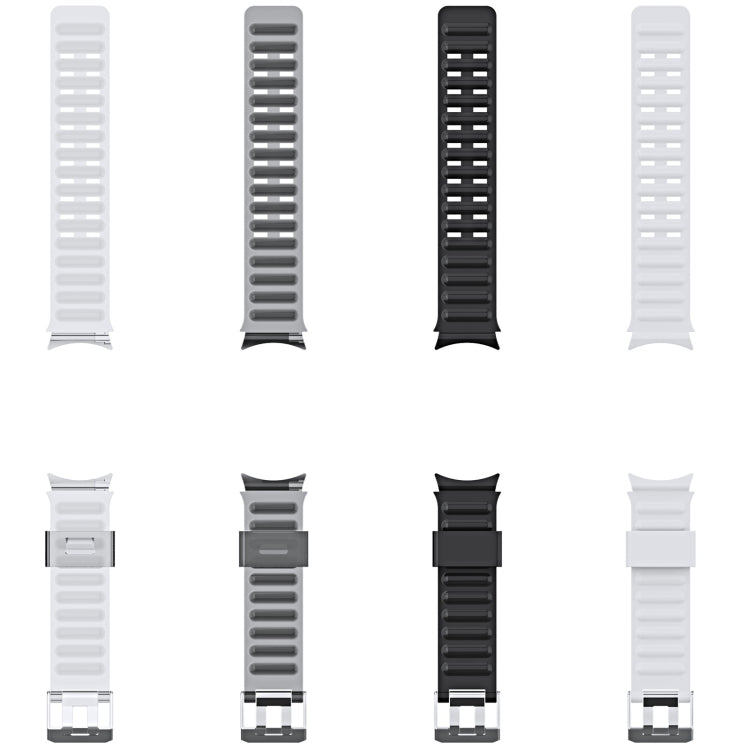 For Samsung Galaxy Watch4 40mm / 44mm Silicone Strap Watch Band(Transparent) - Watch Bands by buy2fix | Online Shopping UK | buy2fix