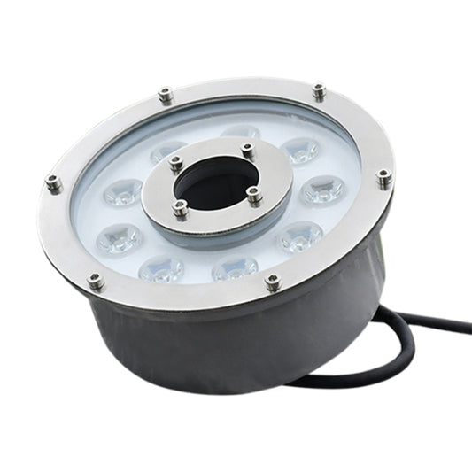 24W Landscape Ring LED Aluminum Alloy Underwater Fountain Light(Warm Light) by buy2fix