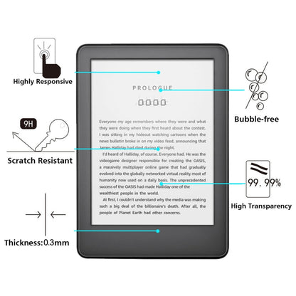 9H 2.5D Explosion-proof Tempered Tablet Glass Film For Amazon Kindle 2019 - Others by buy2fix | Online Shopping UK | buy2fix