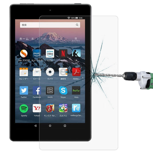 9H 2.5D Explosion-proof Tempered Tablet Glass Film For Amazon Kindle Fire HD 8 2018 - Others by buy2fix | Online Shopping UK | buy2fix