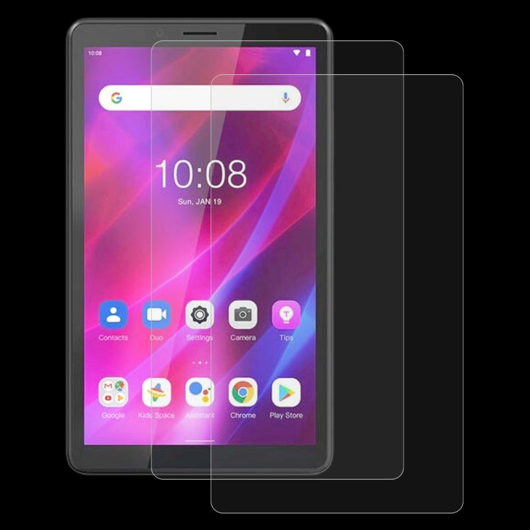 2 PCS 9H 2.5D Explosion-proof Tempered Tablet Glass Film For Lenovo Tab M7 3rd Gen - Others by buy2fix | Online Shopping UK | buy2fix