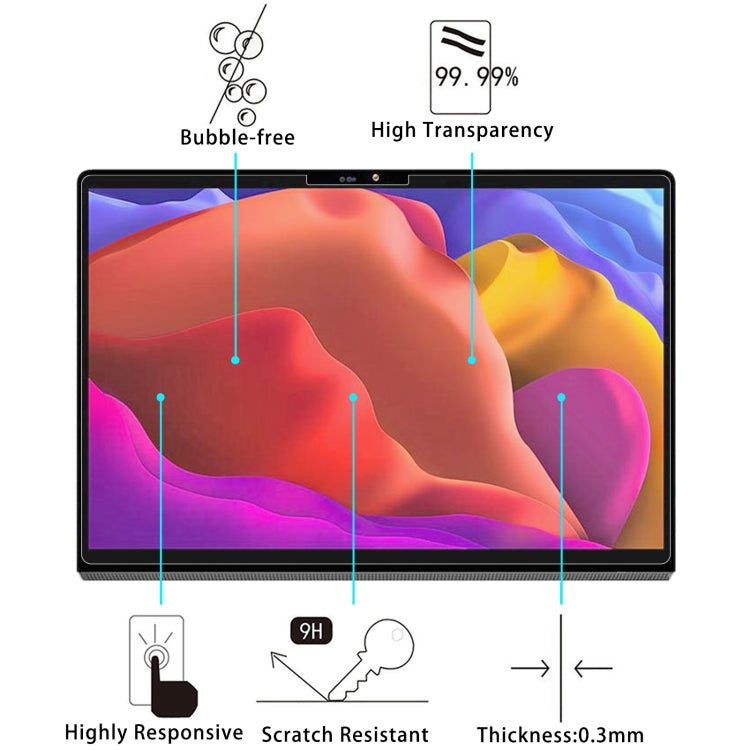 2 PCS 9H 2.5D Explosion-proof Tempered Tablet Glass Film For Lenovo Yoga Pad Pro - Others by buy2fix | Online Shopping UK | buy2fix