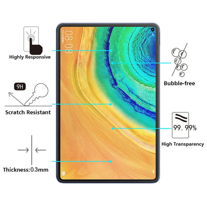 2 PCS 9H 2.5D Explosion-proof Tempered Tablet Glass Film For Huawei MatePad Pro 5G - For Huawei MediaPad by buy2fix | Online Shopping UK | buy2fix