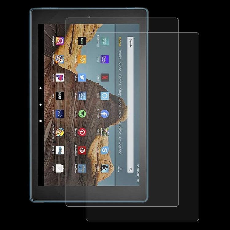 2 PCS 9H 2.5D Explosion-proof Tempered Tablet Glass Film For Amazon Kindle Fire HD 10 2019 - Others by buy2fix | Online Shopping UK | buy2fix