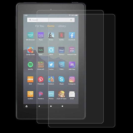 2 PCS/Pack 9H 2.5D Explosion-proof Tempered Tablet Glass Film For Amazon Kindle Fire 7 2019