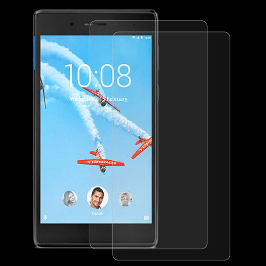 2 PCS 9H 2.5D Explosion-proof Tempered Tablet Glass Film For Lenovo Tab 7 Essential - Others by buy2fix | Online Shopping UK | buy2fix