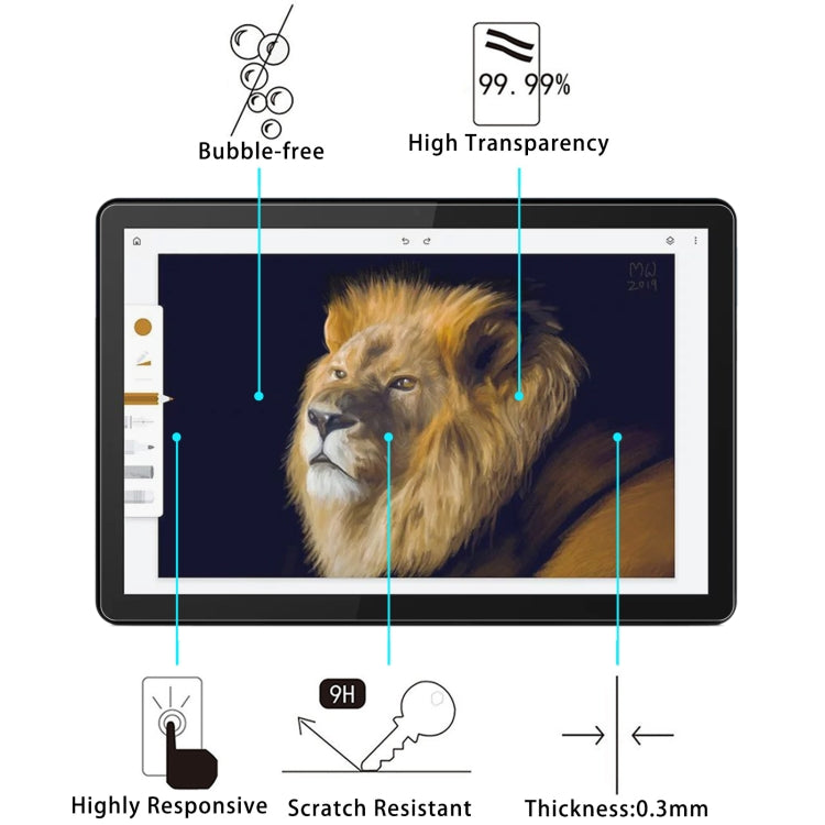 25 PCS 9H 2.5D Explosion-proof Tempered Tablet Glass Film For Lenovo Chromebook Duet 10.1 inch - Others by buy2fix | Online Shopping UK | buy2fix