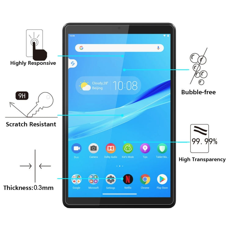 25 PCS 9H 2.5D Explosion-proof Tempered Tablet Glass Film For Lenovo Tab M8 HD - Others by buy2fix | Online Shopping UK | buy2fix