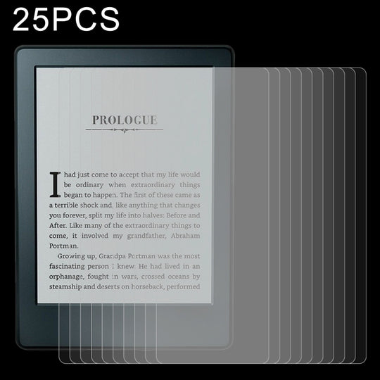 25 PCS/Pack 9H 2.5D Explosion-proof Tempered Tablet Glass Film For Amazon Kindle 8th 2016