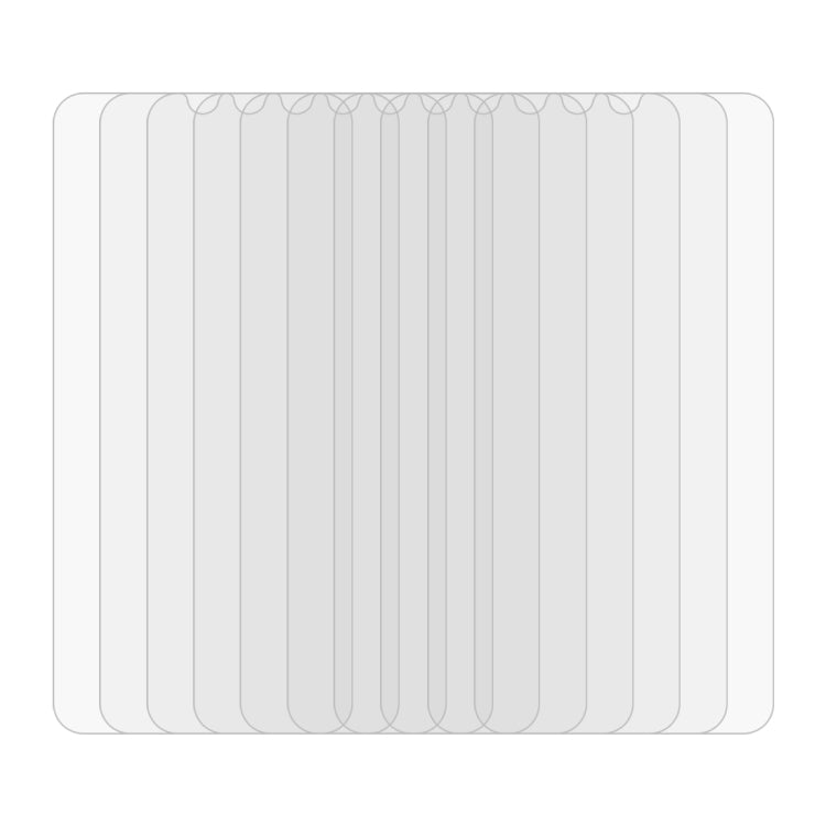 10 PCS 0.26mm 9H 2.5D Tempered Glass Film For Blackview Oscal C20 by buy2fix