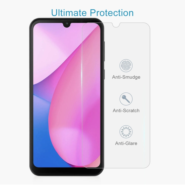 10 PCS 0.26mm 9H 2.5D Tempered Glass Film For Blackview Oscal C20 by buy2fix