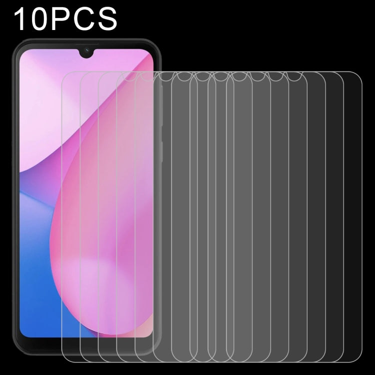 10 PCS 0.26mm 9H 2.5D Tempered Glass Film For Blackview Oscal C20 by buy2fix