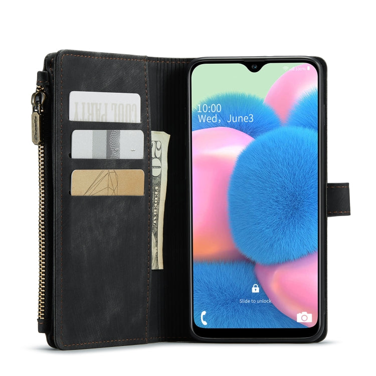 For Samsung Galaxy A30s / A50s / A50 CaseMe-C30 Multifunctional Horizontal Flip PU + TPU Phone Case(Black) - Galaxy Phone Cases by CaseMe | Online Shopping UK | buy2fix