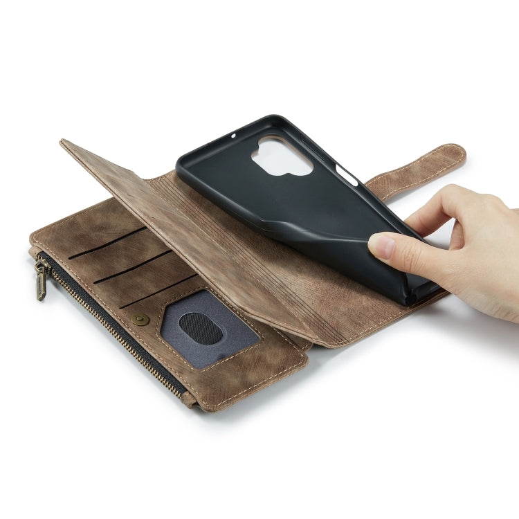 For Samsung Galaxy A32 5G CaseMe-C30 Multifunctional Horizontal Flip PU + TPU Phone Case(Brown) - Galaxy Phone Cases by CaseMe | Online Shopping UK | buy2fix