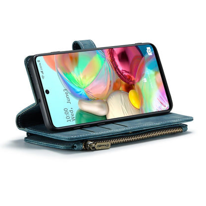 For Samsung Galaxy A71 4G CaseMe-C30 Multifunctional Horizontal Flip PU + TPU Phone Case(Blue) - Galaxy Phone Cases by CaseMe | Online Shopping UK | buy2fix