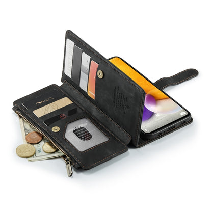 For Samsung Galaxy A72 CaseMe-C30 Multifunctional Horizontal Flip PU + TPU Phone Case(Black) - Galaxy Phone Cases by CaseMe | Online Shopping UK | buy2fix