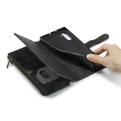 For Samsung Galaxy Note10 CaseMe-C30 Multifunctional Horizontal Flip PU + TPU Phone Case(Black) - Galaxy Phone Cases by CaseMe | Online Shopping UK | buy2fix