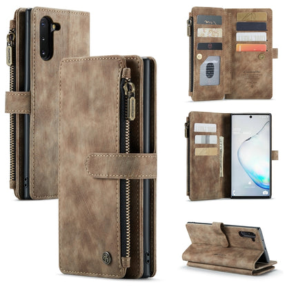 For Samsung Galaxy Note10 CaseMe-C30 Multifunctional Horizontal Flip PU + TPU Phone Case(Brown) - Galaxy Phone Cases by CaseMe | Online Shopping UK | buy2fix
