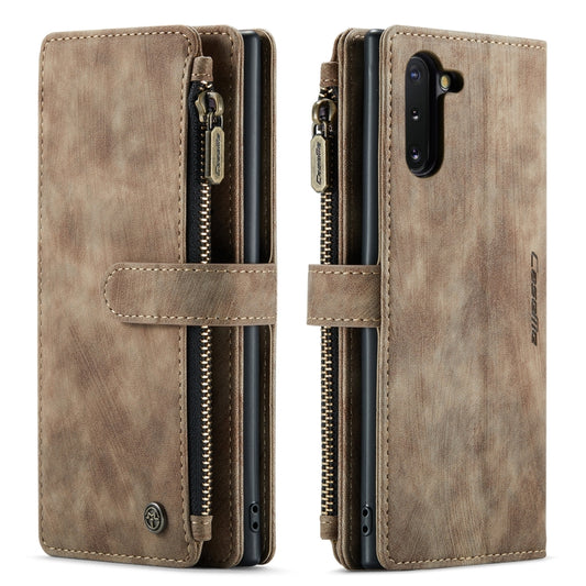 For Samsung Galaxy Note10 CaseMe-C30 Multifunctional Horizontal Flip PU + TPU Phone Case(Brown) - Galaxy Phone Cases by CaseMe | Online Shopping UK | buy2fix