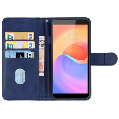 Leather Phone Case For ZTE Blade A31 Plus(Blue) - ZTE Cases by buy2fix | Online Shopping UK | buy2fix