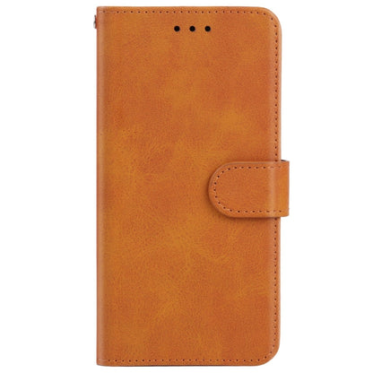 Leather Phone Case For Blackview OSCAL C20 / C20 Pro(Brown) - More Brand by buy2fix | Online Shopping UK | buy2fix