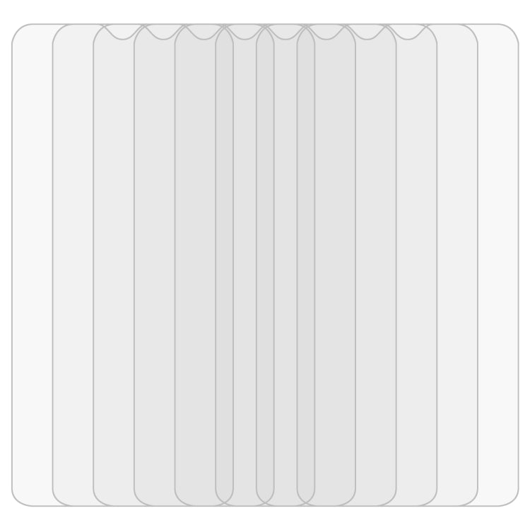 10 PCS 0.26mm 9H 2.5D Tempered Glass Film For Doogee Y8C by buy2fix