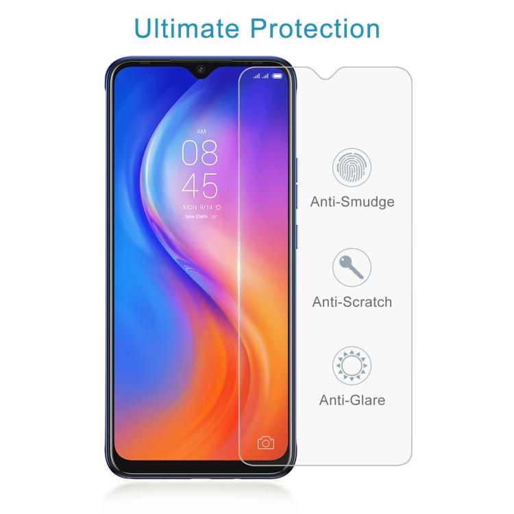 0.26mm 9H 2.5D Tempered Glass Film For Tecno Spark 6 Air by DIYLooks