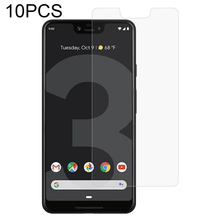10 PCS 0.26mm 9H 2.5D Tempered Glass Film For Google Pixel 3 Lite XL - Google Tempered Glass by buy2fix | Online Shopping UK | buy2fix