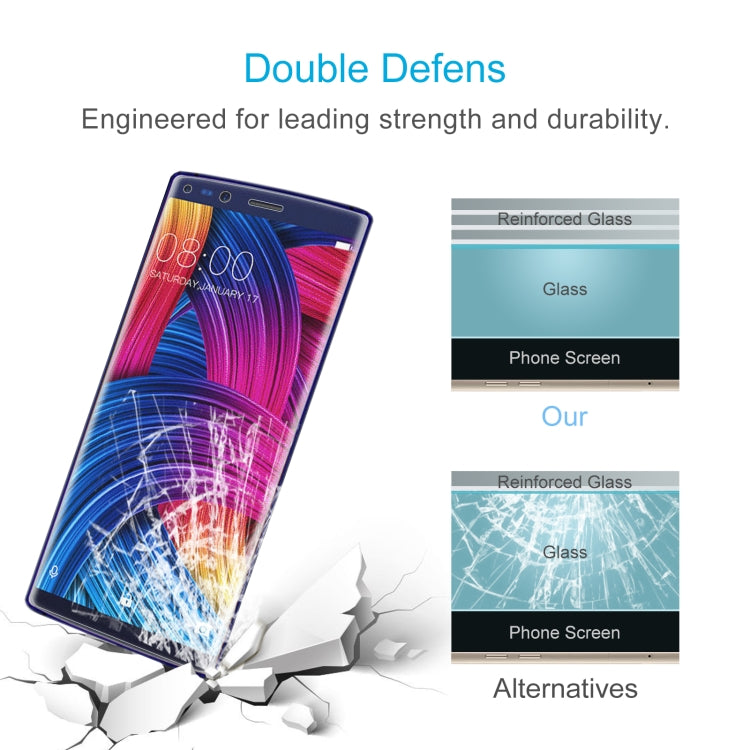 50 PCS 0.26mm 9H 2.5D Tempered Glass Film For Doogee MIX 2 - For Doogee by buy2fix | Online Shopping UK | buy2fix