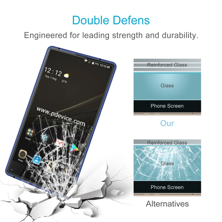 50 PCS 0.26mm 9H 2.5D Tempered Glass Film For Doogee MIX Lite - For Doogee by buy2fix | Online Shopping UK | buy2fix