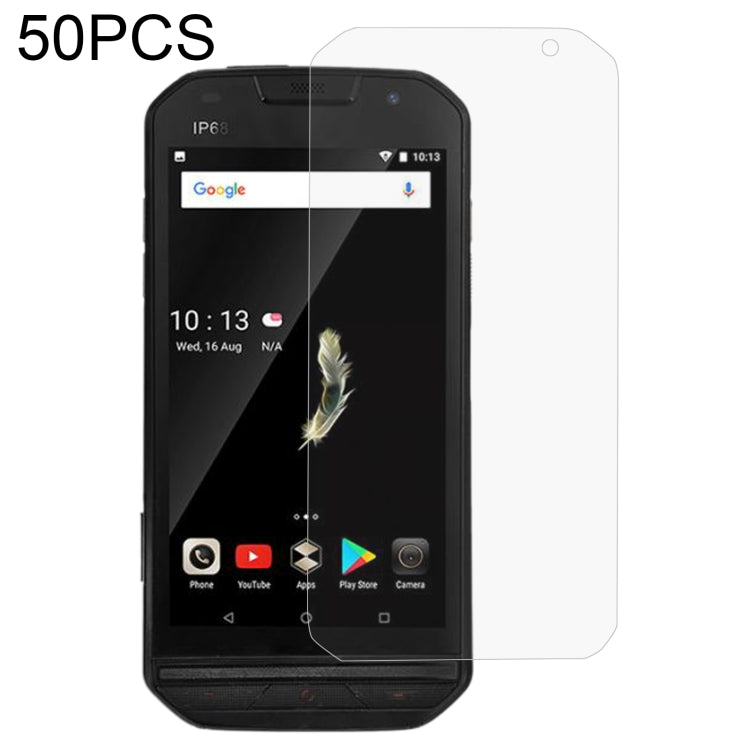 50 PCS 0.26mm 9H 2.5D Tempered Glass Film For Doogee S30 by buy2fix